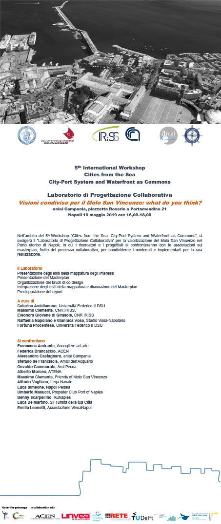 Laboratorio di Progettazione Collaborativa. Visioni condivise per il Molo San Vincenzo: what do you think?