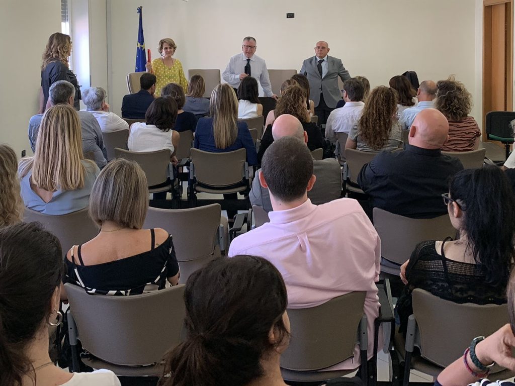 Presidente CNR Inguscio in visita presso l'IRISS