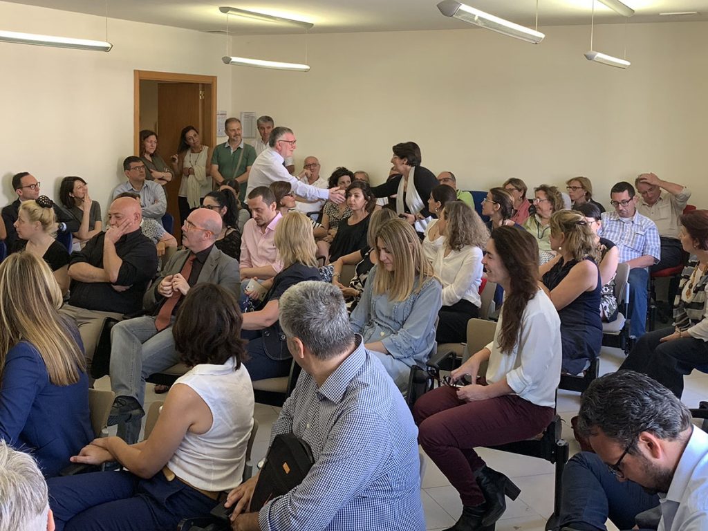 Presidente CNR Inguscio in visita presso l'IRISS