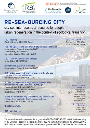 Re-Sea-Ourcing city. City-sea interface as a resource for people urban regeneration in the context of ecological transition