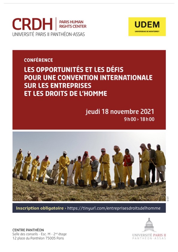 Les opportunités et les défis pour une convention internationale sur les entreprises et les droits de l'homme