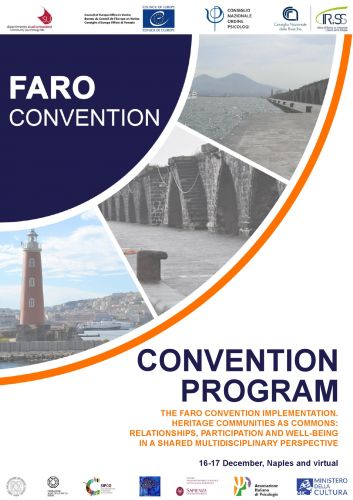 The Faro convention implementation. Heritage communities as commons: relationship, participation and well-being in a shared multidisciplinary perspective