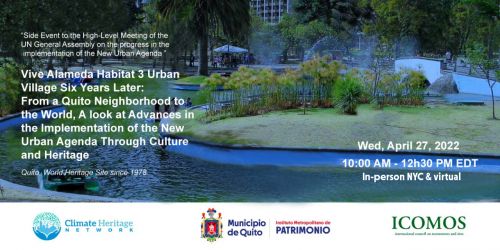 High-Level Meeting of the UN General Assembly - Side event "Vive Alameda Habitat III Urban Village Project"