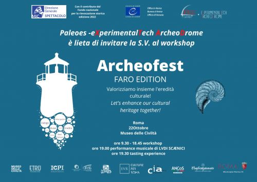 Archeofest® Faro Edition. Valorizziamo insieme l'eredità culturale!