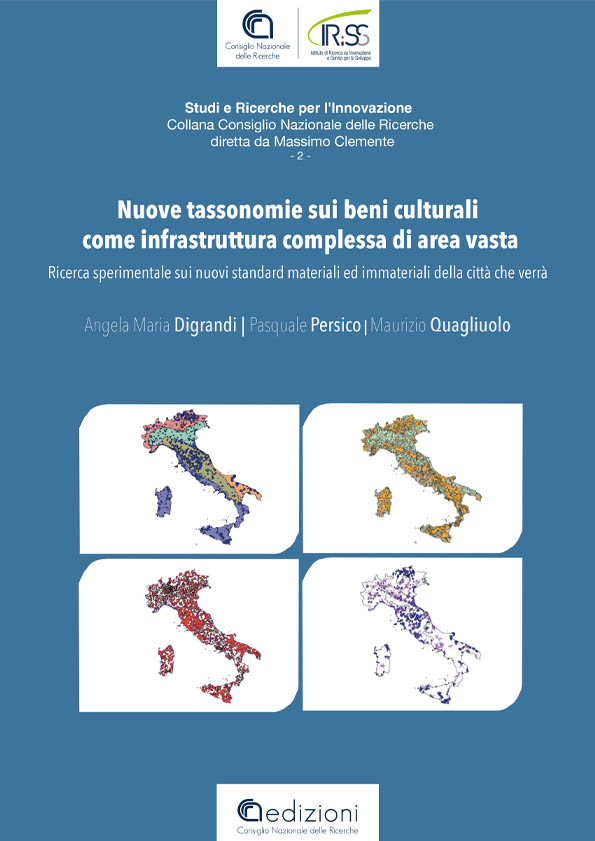 Copertina Nuove tassonomie sui beni culturali come infrastruttura complessa di area vasta