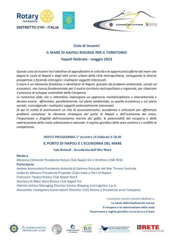 Il porto di Napoli e l'economia del mare