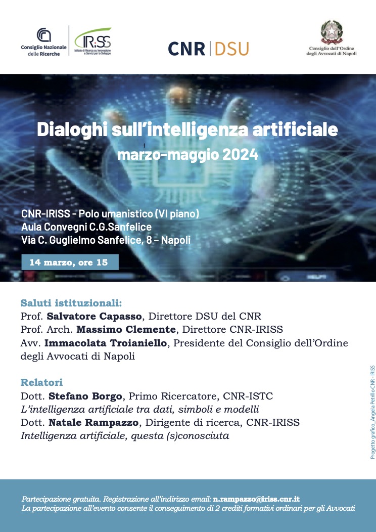 Dialoghi sull'intelligenza artificiale - primo incontro