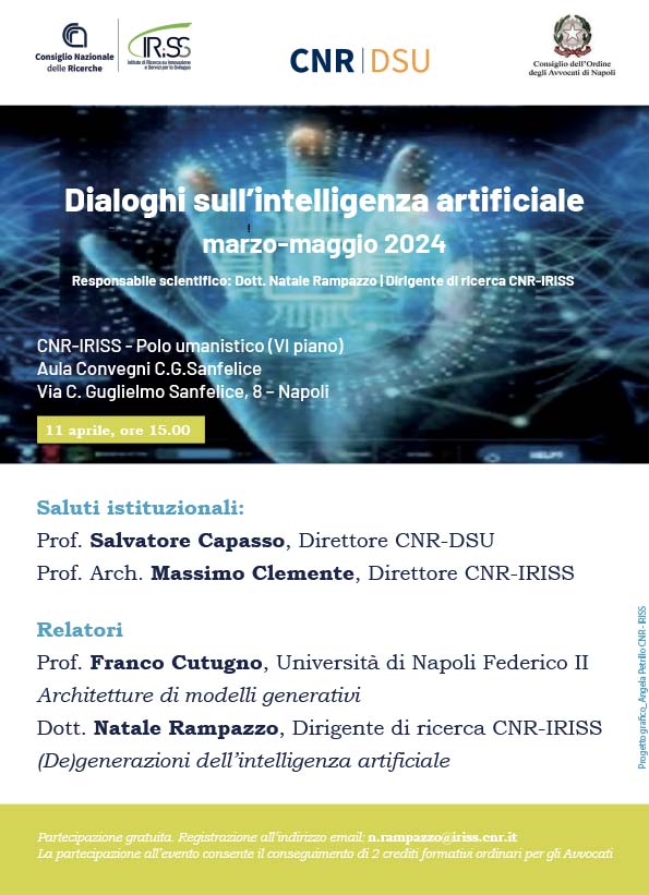 Dialoghi sull’intelligenza artificiale – terzo incontro