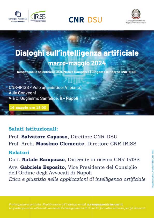 VII Dialogo sull'intelligenza artificiale - Etica e giustizia