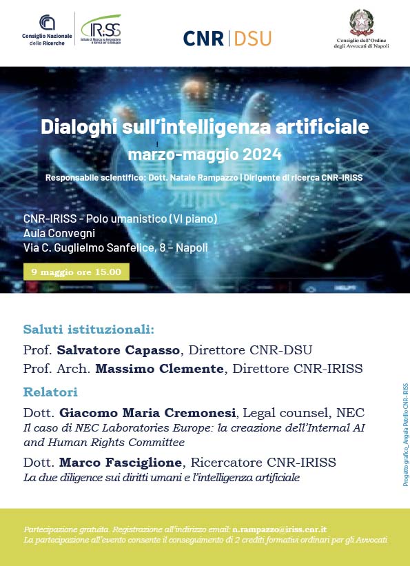 VI Dialogo sull'intelligenza artificiale - Due diligence e imprese