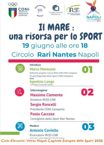 Ciclo di incontri "Verso Napoli capitale europea dello sport 2026"