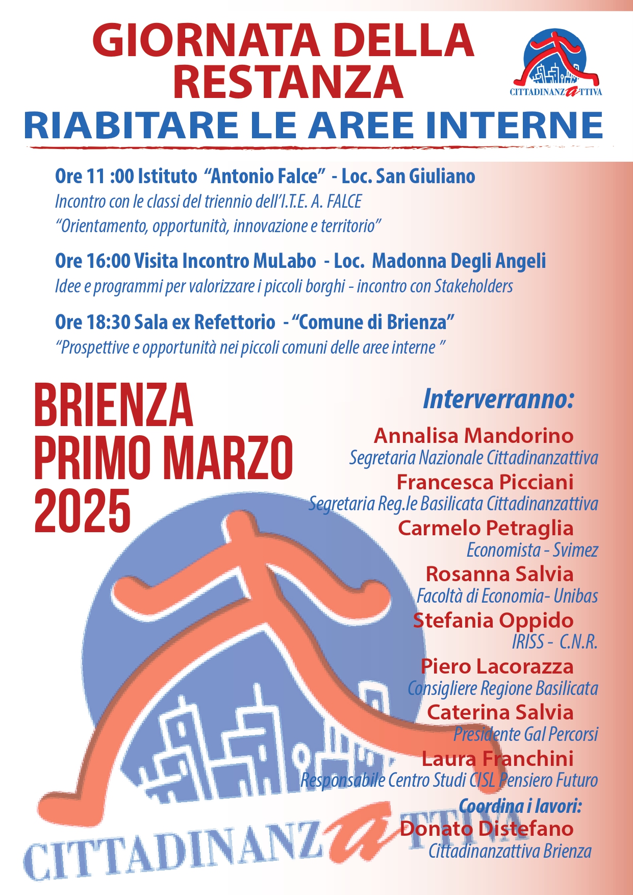 Giornata della Restanza. Riabitare le aree interne