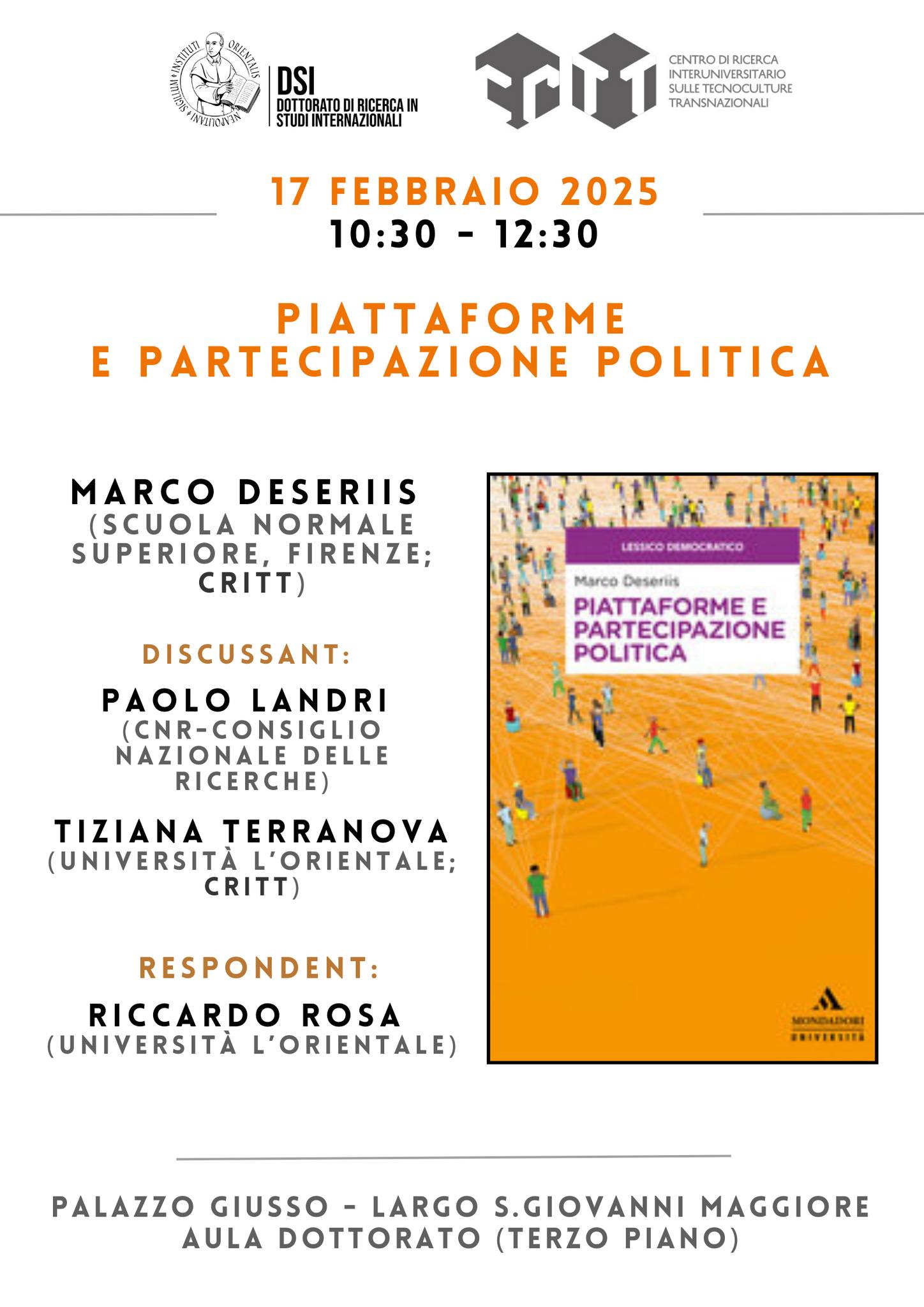Piattaforme e partecipazione politica