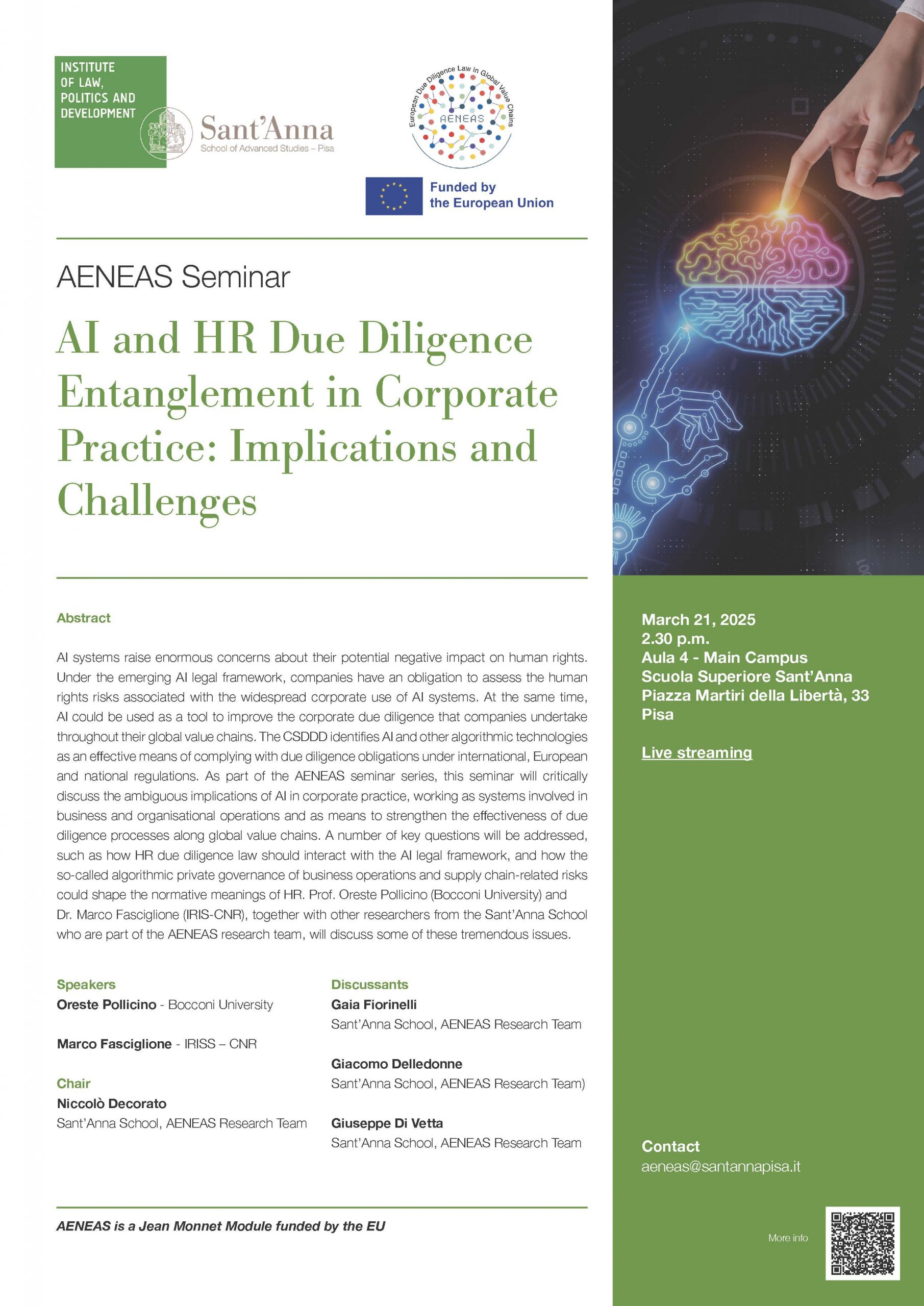 AI and HR Due Diligence Entanglement in corporate practice: implications and challenges