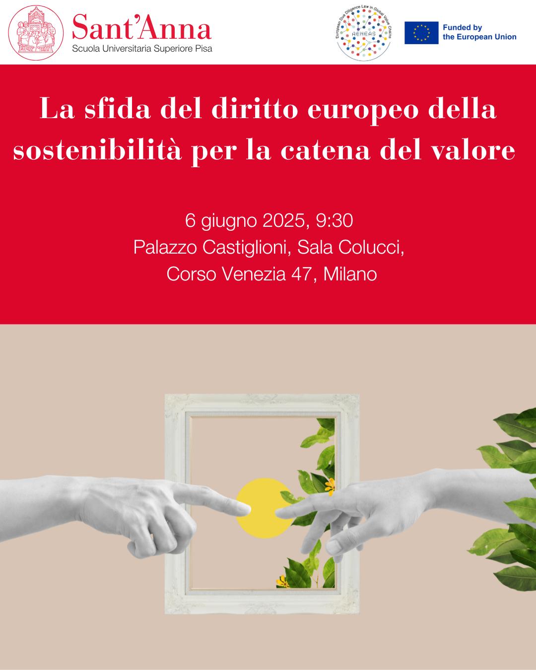 La sfida del diritto europeo della sostenibilità per la catena del valore