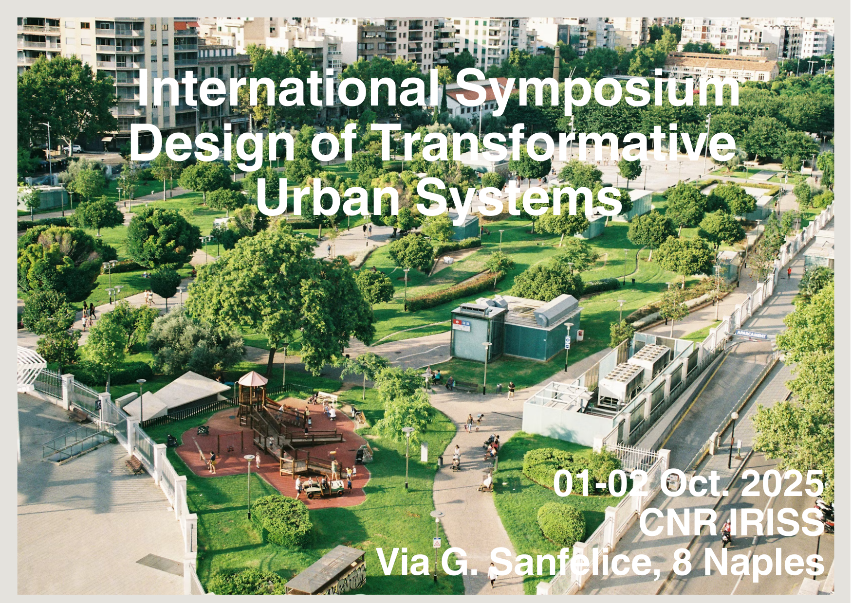 International Symposium on Design of Transformative Urban Systems
